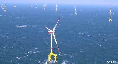 Bard Offshore 1: Halber Windpark bereits am Netz